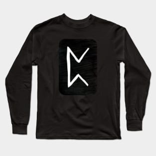 Perthro | Elder Futhark Runes Long Sleeve T-Shirt